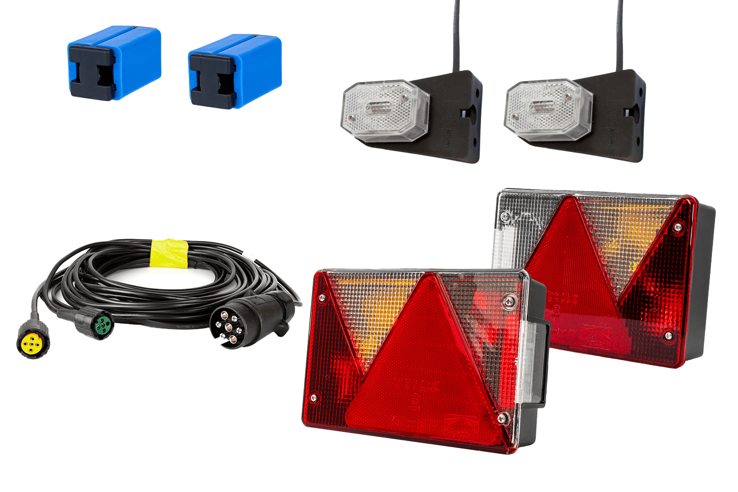 2 X Sanube LED Heckleuchte 12V 24V Rom Links / Rechts Rückleuchte