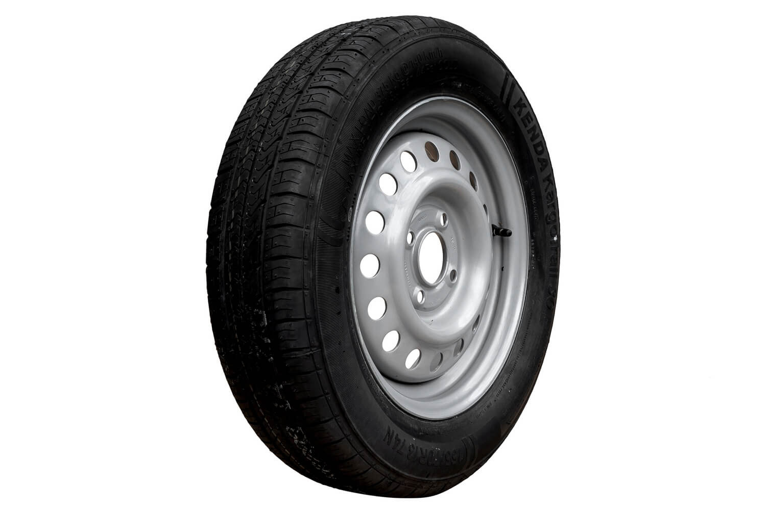 Reserverad 165 70 R13 4x100 Kenda R der Felgen und Reifen